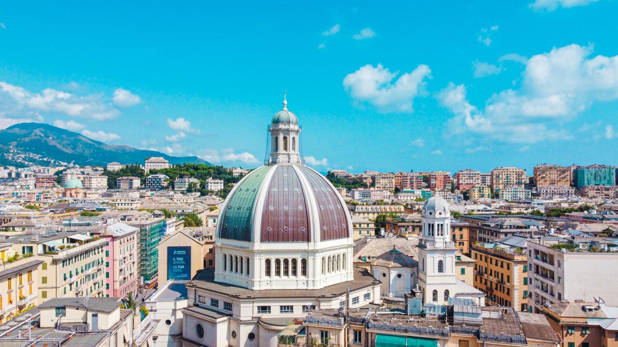 Apartamento Attico Luxury Con Parcheggio E Terrazza Vista Mozzafiato Génova Exterior foto